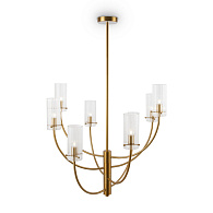 Светильник 73 см, Maytoni Arco MOD223PL-08BS, латунь