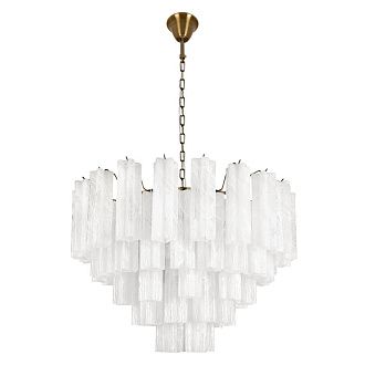Подвесная люстра 80 см, Loft IT Murano 10580/800 White, бронза