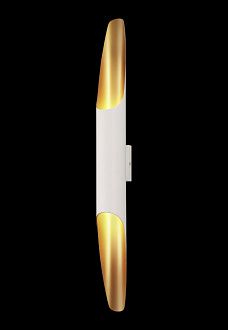 Бра 6*8 см, Crystal Lux CLT SONATA AP2 WH Белый/Золотой
