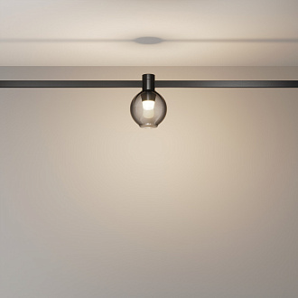 Трековый светильник 9 см, 3W, 3000K, Maytoni Bubble TR148-1-3W3K-B, черный