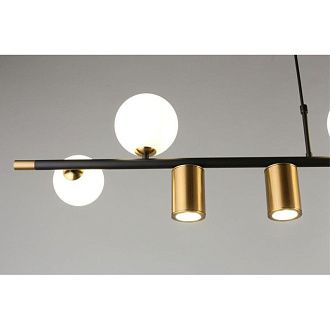 Подвесная люстра 150*25*60-140 см Aployt Klaudia APL.644.13.07,