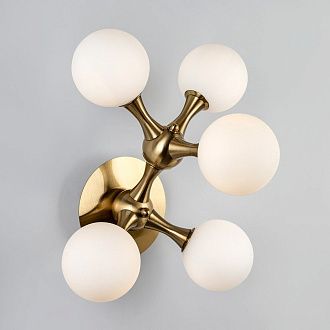 Настенный светильник 30*30*0,0000 см, G9 5xG9W, Латунь MODESTYLE MS.6116.05