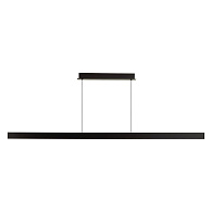 Подвесной светильник 4*120*0 см, 1 LED*38W, 3000 К, Odeon Light Beveren, черный 6683/38L