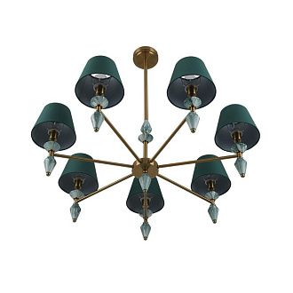 Люстра *90*78-78 см, 7*E14*40W, Lumion Vermont LUM8275/7, латунь