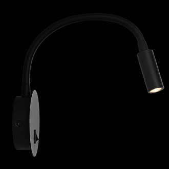 Бра с выключателем LOFT IT LED Stick 10010BK, 3W LED, 3200K, черный