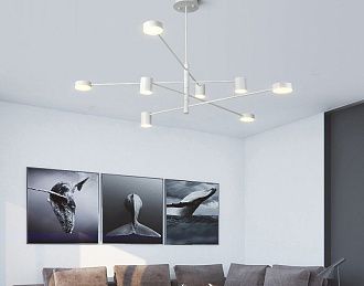 Люстра на штанге Inodesign Motvikt White 41.1218