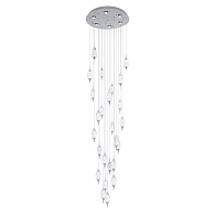 Подвесная люстра 60*60*260 см, LED 100W, 4000K, Хром MODELUX ML.88986.25 CR