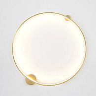 Настенный светильник 91 см, 35W, 3000-6000K, Crystal Lux REAL AP35W LED BRASS, латунь
