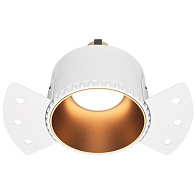 Светильник 14 см, Maytoni Downlight Share DL051-01-GU10-RD-WMG, золото, вр 9,3 см