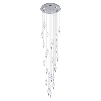 Подвесная люстра 60*60*260 см, LED 100W, 4000K, Хром MODELUX ML.88986.25 CR
