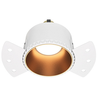 Светильник 14 см, Maytoni Downlight Share DL051-01-GU10-RD-WMG, золото