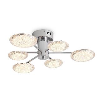 Потолочный светильник 16 см, LED*32W, 2700K, Freya Plane FR5531CL-L32CH, Хром