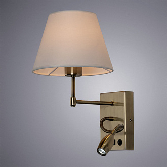 Настенное бра Arte Lamp Elba A2581AP-2AB, античная бронза