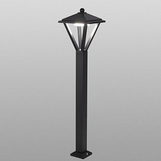 Уличный светильник 90 см, Citilux GENOX CLU12B LED, черный