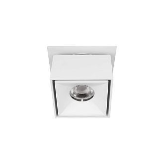 Встраиваемый светильник 9*9*7 см, 1*LED*12W 4000K LOFT IT Top 10325/B White белый, вр 7,5 см