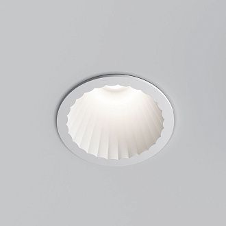 Светильник встраиваемый светодиодный 8,5 см, вр 7 см, 12W, 4000K, Elektrostandard Arco 15274/LED, белый