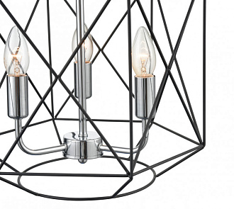 Подвесной светильник  35*161 см, 3*E14 хром Vele Luce Evans VL4032P03