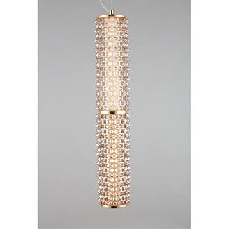 Подвесной светильник 15*105-210 см, 1*LED, 29W, 3000K, Aployt Ozann APL.331.26.29, золотой