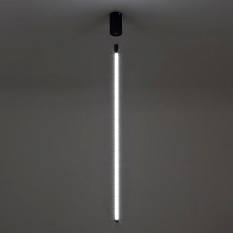 Подвесной светильник *6*195 см, LED 24W, 3000 / 6000K, Черный LED4U L7272-1000 BK