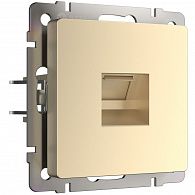 W1181011 Розетка Ethernet RJ-45, шампань Werkel, 4690389157479