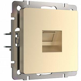 W1181011 Розетка Ethernet RJ-45, шампань Werkel, 4690389157479