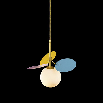 Подвесной светильник Loft IT Matisse 10008/1P mult, золото