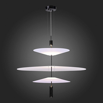 Люстра подвесная 68 см, 15W 3000K ST LUCE ISOLA SL6101.423.01 Черный
