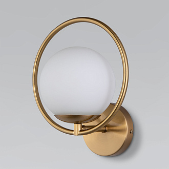 Настенный светильник с плафоном Eurosvet Ringo 50289 золото