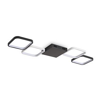 Светильник 99*38*4-4 см, *LED*120W, 3000-5700K, Freya Нео Гео/Neo Geo FR6201CL-L120BW, Черно-белый