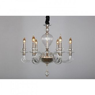 Подвесная люстра 60*80-145 см, 6*E14, 40W, Aployt Daniele APL.701.03.06, золотой