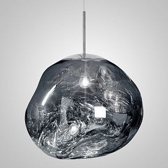 Подвесной светильник Tom Dixon Melt Pendant Silver D50 50*50* см, 1*E14*40W, ImperiumLoft 40.2599, Серебристый
