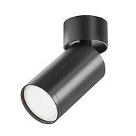 Светильник 5*5 см, GU10 5W, Maytoni FOCUS S C050CL-U-1B черный