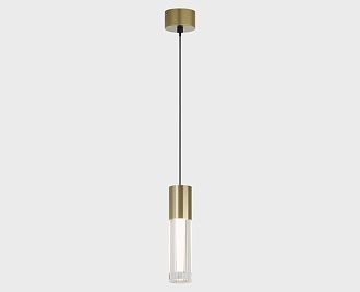 Подвесной светильник 6 см, 6W, 3000K, Italline IT014-0204 gold, золото