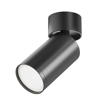 Светильник 5*5 см, GU10 5W, Maytoni FOCUS S C050CL-U-1B черный