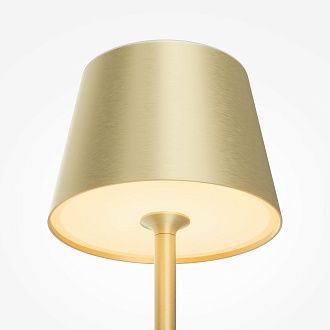 Аккумуляторный светильник *8,5*-27,5 см, *LED*1W, Maytoni Nook MOD494RL-L1BSK, Латунь