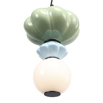 Подвесной светильник *20*-200 см, 1*LED, 8W, 3000K, ST-Luce Florentini SL6134.403.01, черный