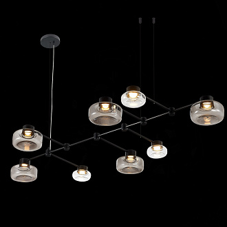 Светильник подвесной 138*70 см, 24W 3000K ST LUCE VALLO SL6005.403.08 Черный