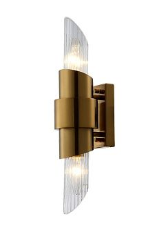 Бра 9*13 см, Crystal Lux JUSTO AP2 BRASS Латунь