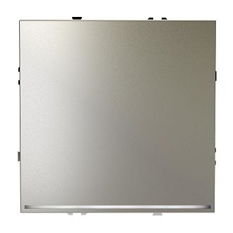 Проходной переключатель встраиваемый Voltum S70 одноклавишный с подсветкой 10А, шелк пластик Soft touch VLS010404