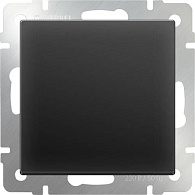 WL08-SW-1G-C / Перекрестный переключатель одноклавишный (черный матовый), 4690389073618