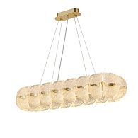 Люстра L1000 x W300 x H200(1200), мм, 160W, H GOLD (Золото) NewRgy NWL133-L1000*W300*H200(1200) H GOLD