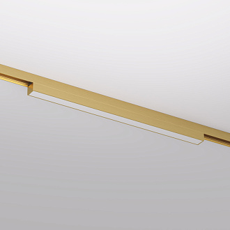 Светильник на шине 30,1*1,9*2,7 см, 12W, 3000К, Denkirs SHINE LINEAR DK5751-SB латунный
