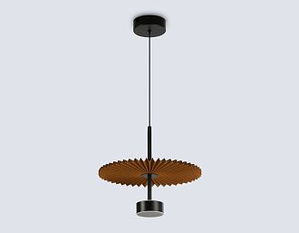 Подвесной светодиодный светильник **26-177 см, **W, 3000K, Ambrella Light High Light LH72607, черный