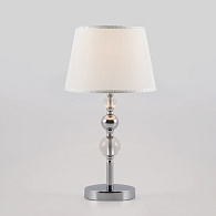 Настольная лампа с абажуром 25 см Eurosvet Sortino 01071/1 хром