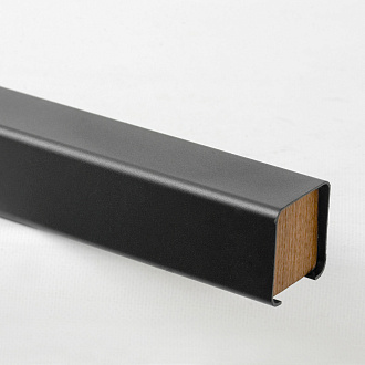 Линейно-подвесной светильник 100*5*35/150 см, 1*led*38W 3000K Lussole Dade LSP-7245 черный