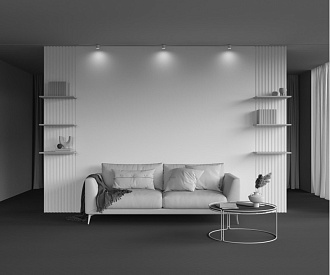 Трековый магнитный светильник 5 см, 7W, 2700-6000K, Maytoni Alfa S TR132-4-7W-DS-W, белый