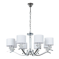Люстра 45*85 см, 8*E14, 40W, Arte Lamp Alhena A4091LM-8CC, Хром