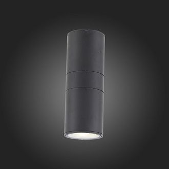 Светильник уличный настенный 11 см, 16W, 4000K ST LUCE TUBO2 SL074.411.02 Черный