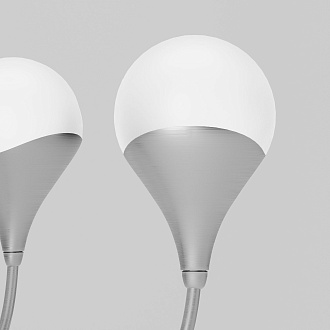 Подвесной светильник 80*80*90 см, 6*G9, W,  Eurosvet Calyx 60169/6, никель