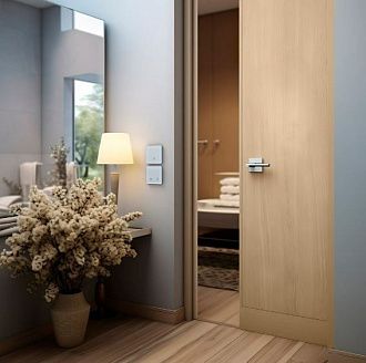 Радиовыключатель сенсорный HiTE PRO SN-R2 (белый, закругленные углы) HPSW-SNR2-WH